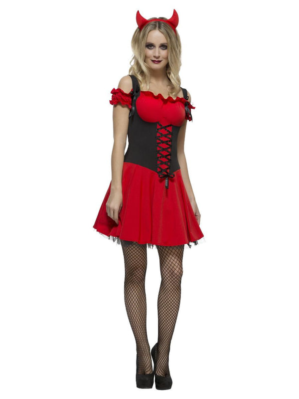 Fever Wicked Devil Costume, Red
